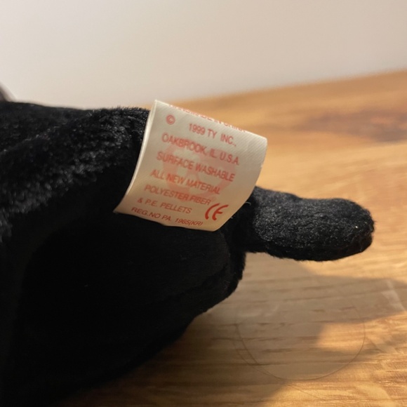 Ty Beanie Babies Luke Dog Black 1998 – New Tag Protector VINTAGE - Picture 2 of 9